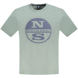 NORTH SAILS T-SHIRT MANICHE CORTE UOMO VERDE