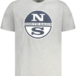 NORTH SAILS T-SHIRT MANICHE CORTE UOMO GRIGIO