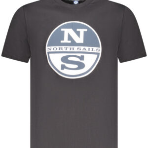 NORTH SAILS T-SHIRT MANICHE CORTE UOMO NERO