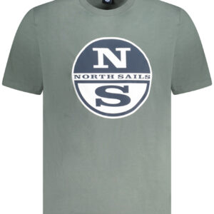 NORTH SAILS T-SHIRT MANICHE CORTE UOMO VERDE
