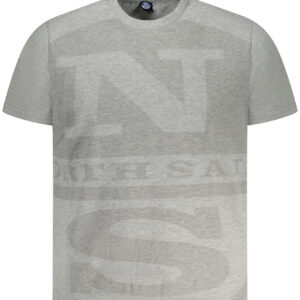 NORTH SAILS T-SHIRT MANICHE CORTE UOMO GRIGIO