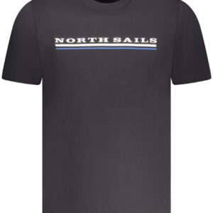 NORTH SAILS T-SHIRT MANICHE CORTE UOMO NERO