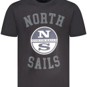 NORTH SAILS T-SHIRT MANICHE CORTE UOMO NERO