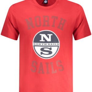 NORTH SAILS T-SHIRT MANICHE CORTE UOMO ROSSO