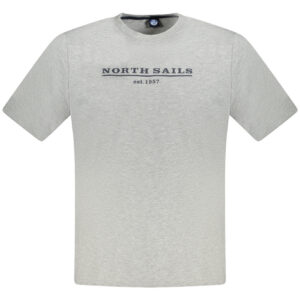 NORTH SAILS T-SHIRT MANICHE CORTE UOMO GRIGIO