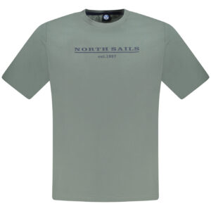 NORTH SAILS T-SHIRT MANICHE CORTE UOMO VERDE