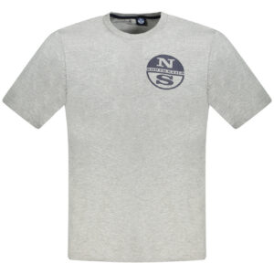NORTH SAILS T-SHIRT MANICHE CORTE UOMO GRIGIO