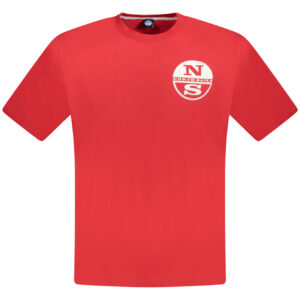 NORTH SAILS T-SHIRT MANICHE CORTE UOMO ROSSO
