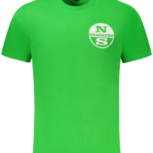 NORTH SAILS T-SHIRT MANICHE CORTE UOMO VERDE