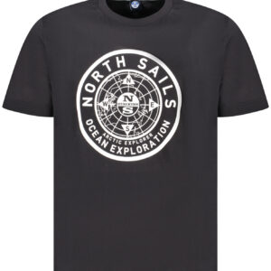 NORTH SAILS T-SHIRT MANICHE CORTE UOMO NERO