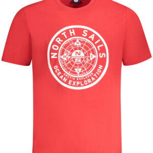 NORTH SAILS T-SHIRT MANICHE CORTE UOMO ROSSO