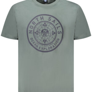 NORTH SAILS T-SHIRT MANICHE CORTE UOMO VERDE