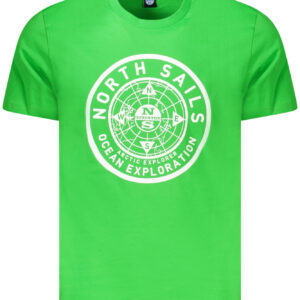NORTH SAILS T-SHIRT MANICHE CORTE UOMO VERDE