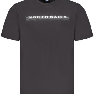NORTH SAILS T-SHIRT MANICHE CORTE UOMO NERO