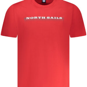 NORTH SAILS T-SHIRT MANICHE CORTE UOMO ROSSO
