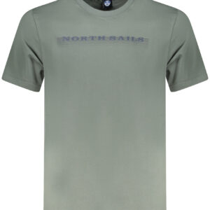NORTH SAILS T-SHIRT MANICHE CORTE UOMO VERDE