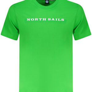 NORTH SAILS T-SHIRT MANICHE CORTE UOMO VERDE