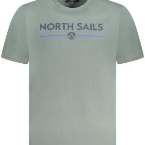NORTH SAILS T-SHIRT MANICHE CORTE UOMO VERDE