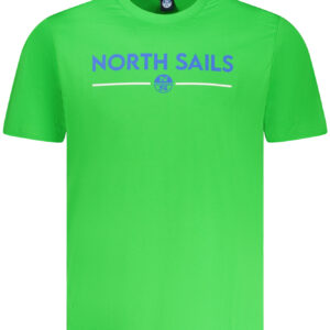 NORTH SAILS T-SHIRT MANICHE CORTE UOMO VERDE