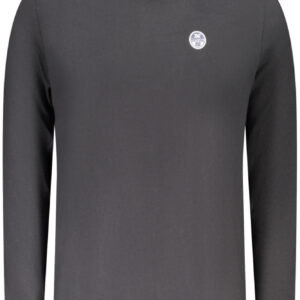 NORTH SAILS T-SHIRT MANICHE LUNGHE UOMO NERO