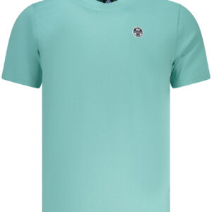 NORTH SAILS T-SHIRT MANICHE CORTE UOMO AZZURRO