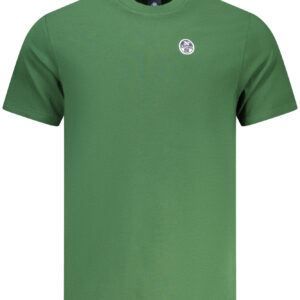 NORTH SAILS T-SHIRT MANICHE CORTE UOMO VERDE