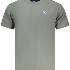 NORTH SAILS T-SHIRT MANICHE CORTE UOMO VERDE