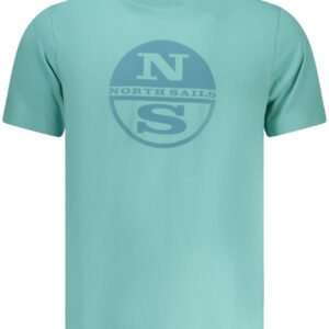 NORTH SAILS T-SHIRT MANICHE CORTE UOMO AZZURRO