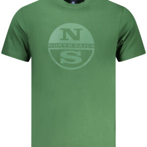 NORTH SAILS T-SHIRT MANICHE CORTE UOMO VERDE