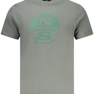 NORTH SAILS T-SHIRT MANICHE CORTE UOMO VERDE