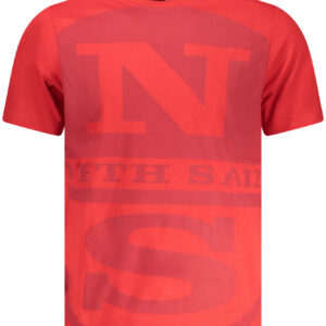 NORTH SAILS T-SHIRT MANICHE CORTE UOMO ROSSO