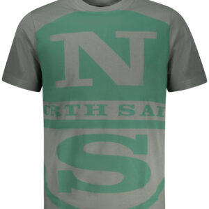 NORTH SAILS T-SHIRT MANICHE CORTE UOMO VERDE
