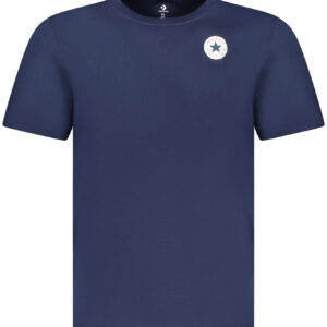 CONVERSE T-SHIRT MANICHE CORTE BAMBINO BLU