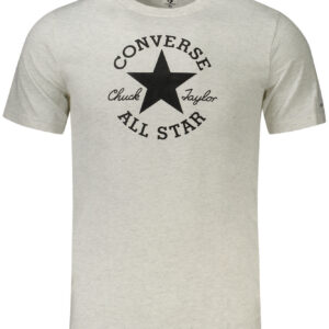 CONVERSE T-SHIRT MANICHE CORTE BAMBINO GRIGIO