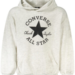 CONVERSE FELPA SENZA ZIP BAMBINO GRIGIO