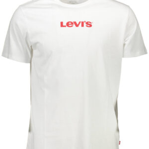 LEVI'S T-SHIRT MANICHE CORTE UOMO BIANCO