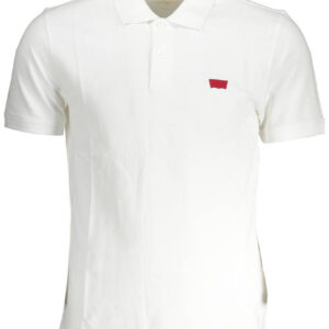 LEVI'S POLO MANICHE CORTE UOMO BIANCO