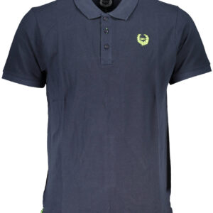 GIAN MARCO VENTURI POLO MANICHE CORTE UOMO BLU
