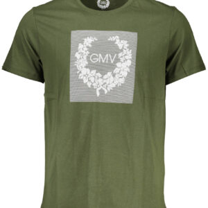 GIAN MARCO VENTURI T-SHIRT MANICHE CORTE UOMO VERDE