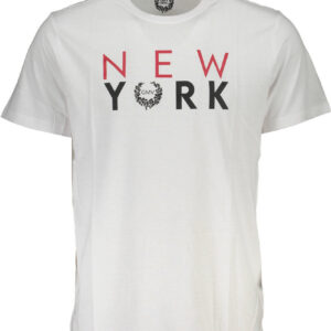 GIAN MARCO VENTURI T-SHIRT MANICHE CORTE UOMO BIANCO
