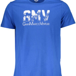 GIAN MARCO VENTURI T-SHIRT MANICHE CORTE UOMO BLU
