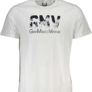 GIAN MARCO VENTURI T-SHIRT MANICHE CORTE UOMO BIANCO