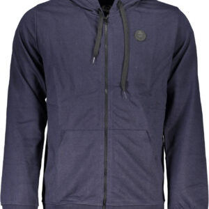 GIAN MARCO VENTURI FELPA CON ZIP UOMO BLU