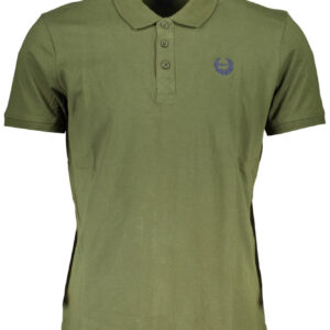 GIAN MARCO VENTURI POLO MANICHE CORTE UOMO VERDE