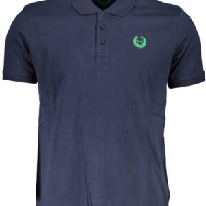 GIAN MARCO VENTURI POLO MANICHE CORTE UOMO BLU