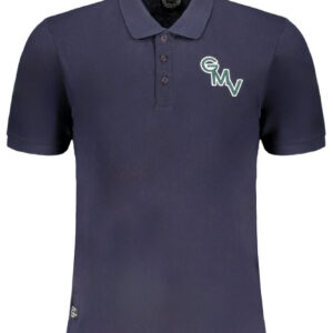 GIAN MARCO VENTURI POLO MANICHE CORTE UOMO BLU