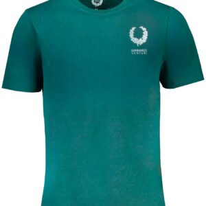 GIAN MARCO VENTURI T-SHIRT MANICHE CORTE UOMO VERDE