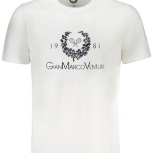 GIAN MARCO VENTURI T-SHIRT MANICHE CORTE UOMO BIANCO