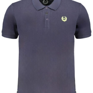 GIAN MARCO VENTURI POLO MANICHE CORTE UOMO BLU