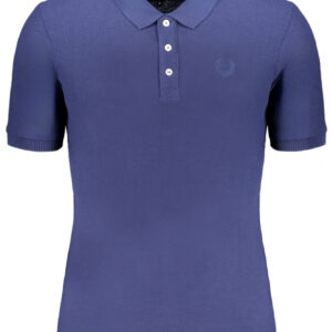 GIAN MARCO VENTURI POLO MANICHE CORTE UOMO BLU